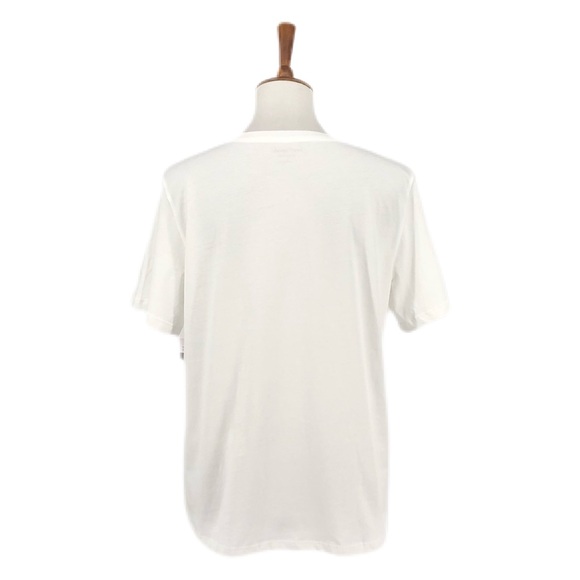 Kate Spade White Main Squeeze Short Sleeve Tee - Picture 5 of 8